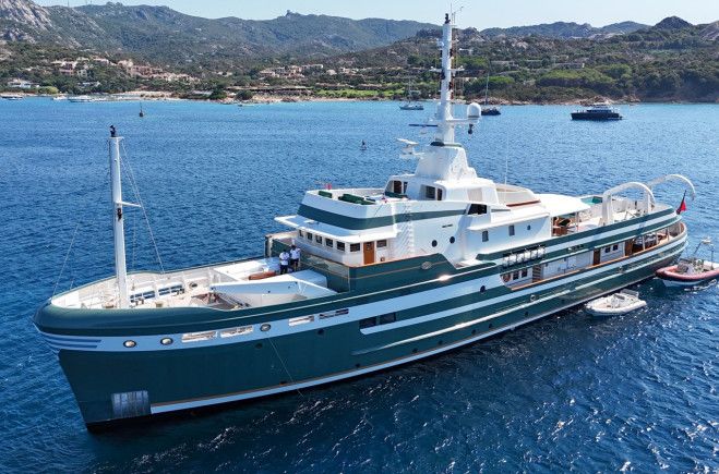 STEEL Luxury Yacht for Sale