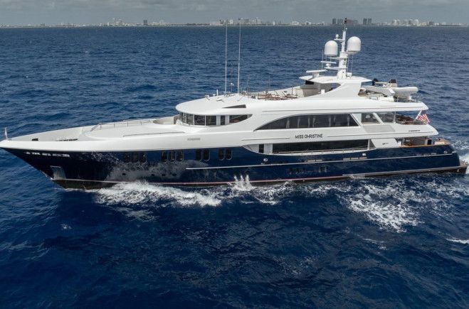 MISS CHRISTINE Luxury Megayacht for Sale