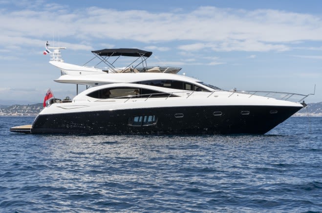 Lazy P Yacht Charter | Sunseeker