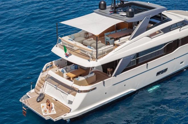 CATCH ME Yacht Charter | Sanlorenzo