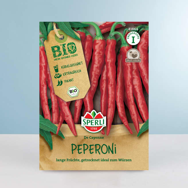 Peperoni 'Da Cayenne' Samen BIO