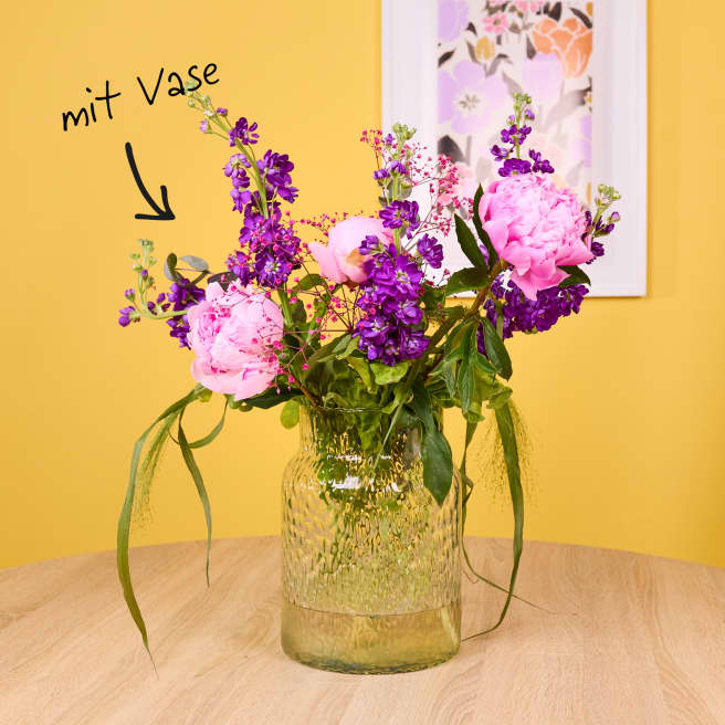 Blumenbox Floral Soulmate mit Lieblings-Vase L