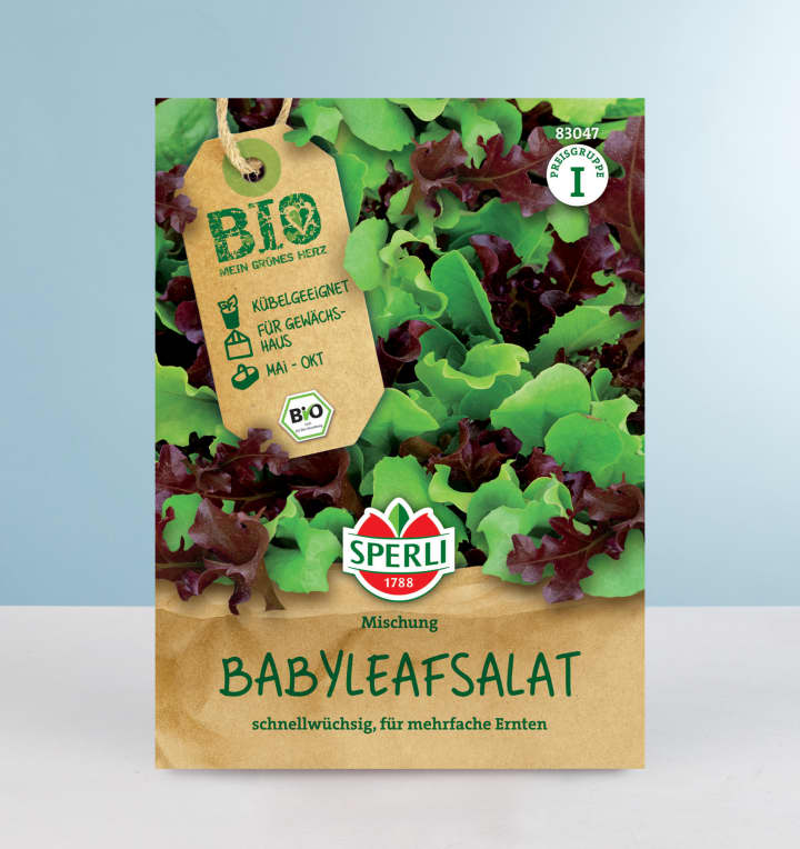 Babyleafsalat 'Mesclun Mischung' Samen BIO