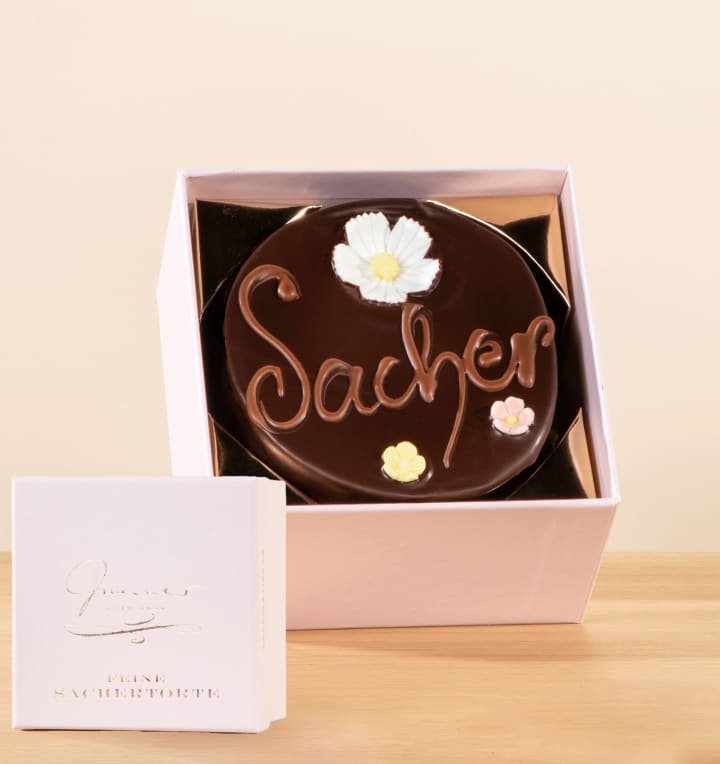 Flower Kiss mit Blumen-Sachertorte 200g