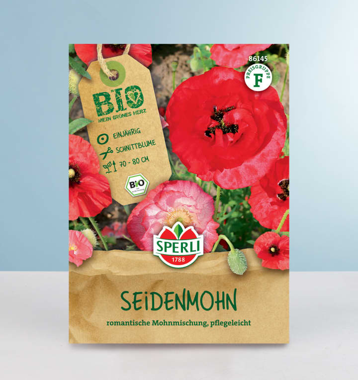 Seidenmohn Samen BIO