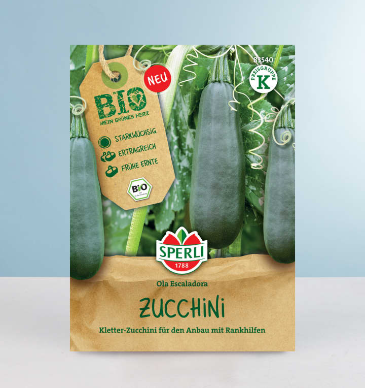 Zucchini 'Ola Escaladora' Samen BIO