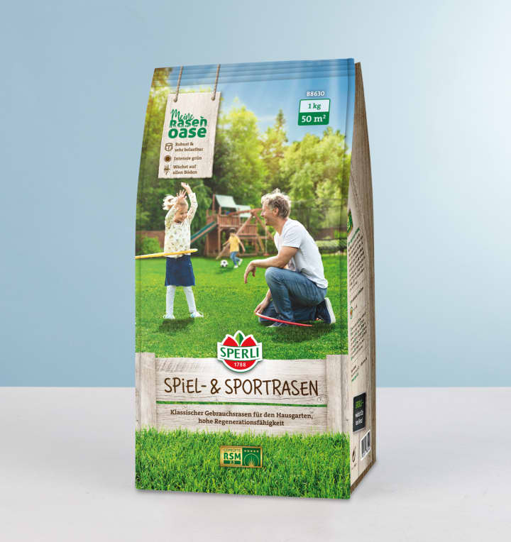 SPERLI's Spiel- und Sportrasen RSM 2.3 Samen 1kg