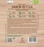 Daikon-Rettich Keimsprossen BIO