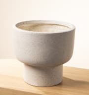 Fiberclay Übertopf Sand - 21 cm