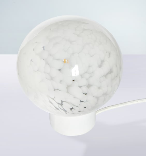 Deko/Home Hübsch Interior Tischlampe Sphere Grau