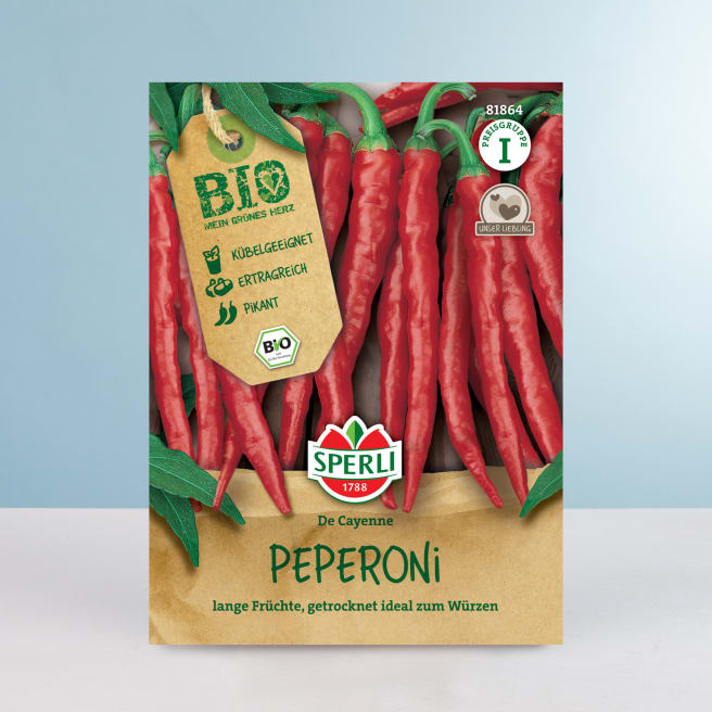 Peperoni 'Da Cayenne' Samen BIO