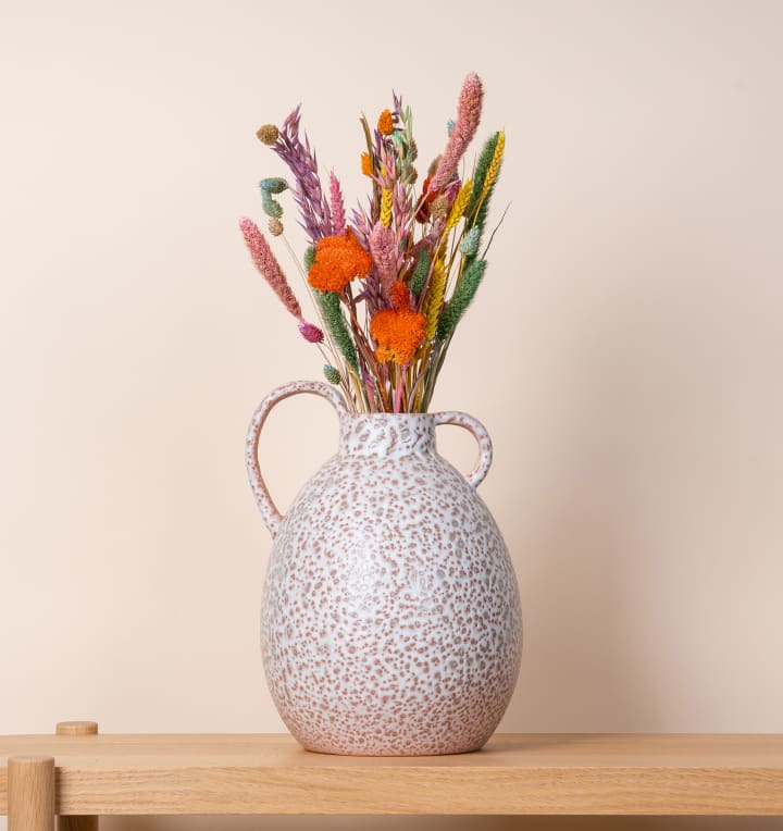 Keramik Vase Beige