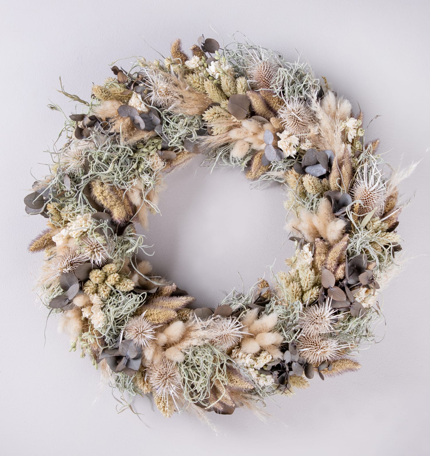 Trockenblumenkranz Natural Winter BLUME2000
