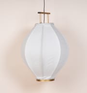 Deckenlampe Stoff Weiß