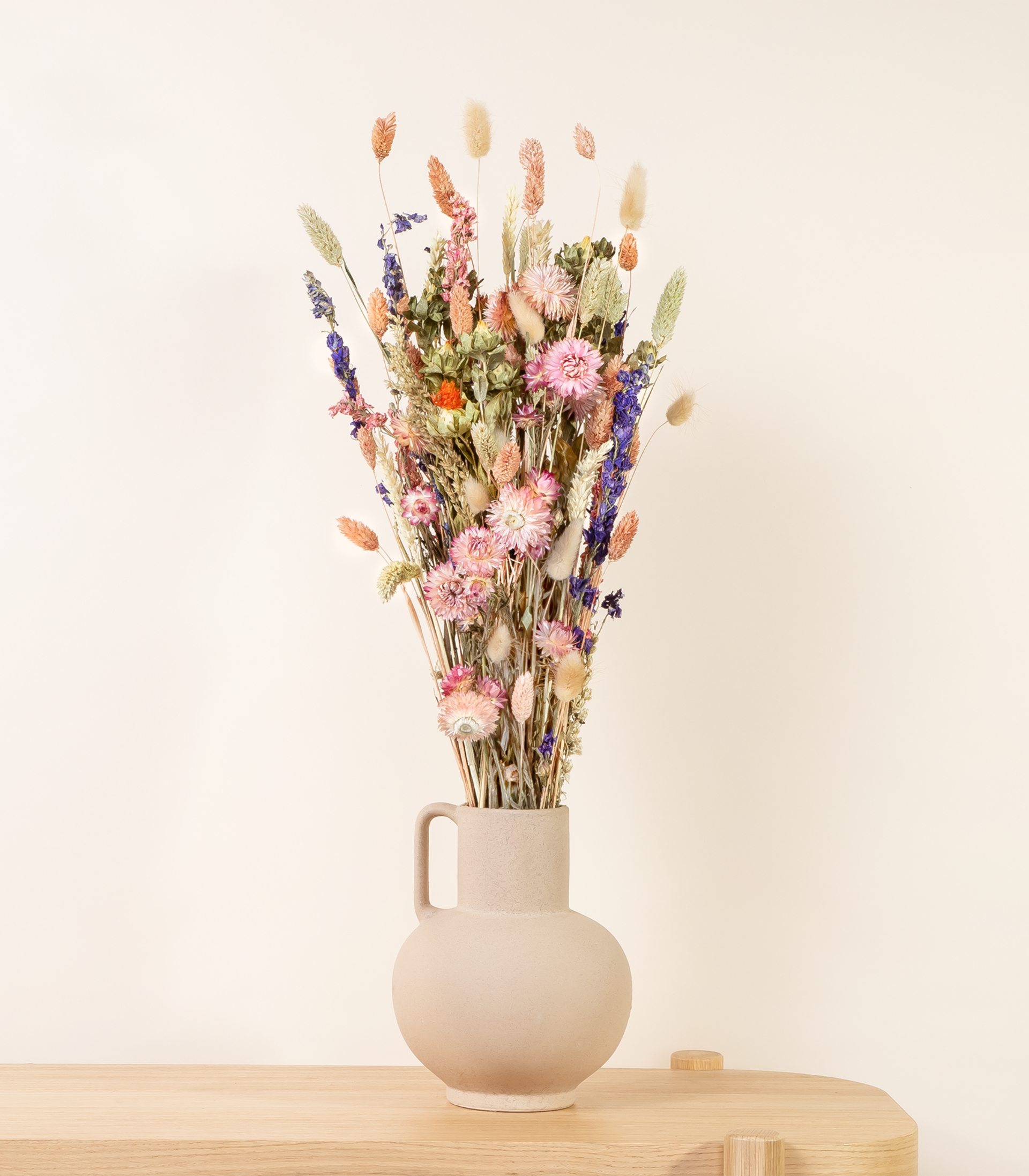 Trockenblumenstrauß Pastel Wildmix 