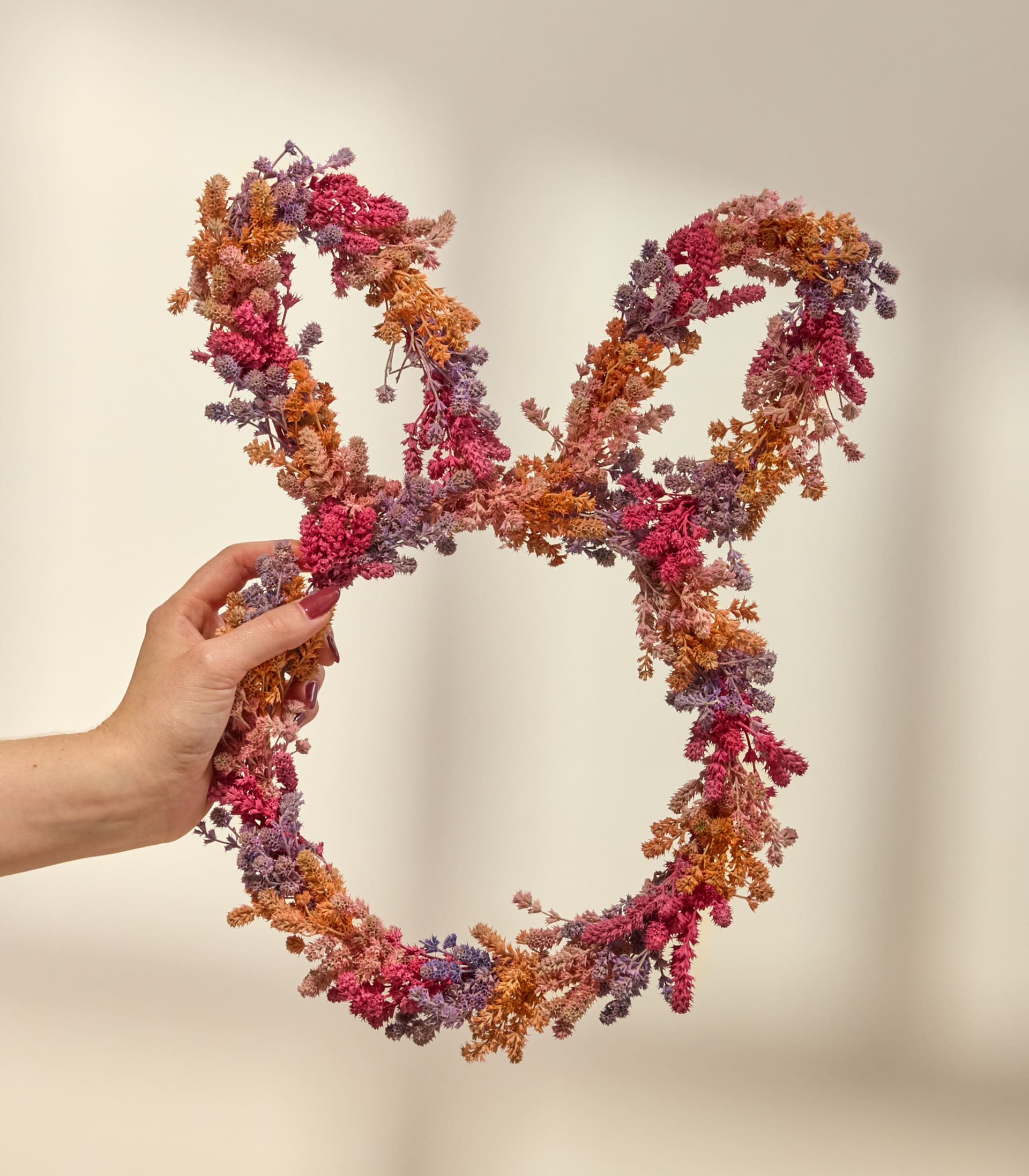 Trockenblumenkranz Bunny in Bloom