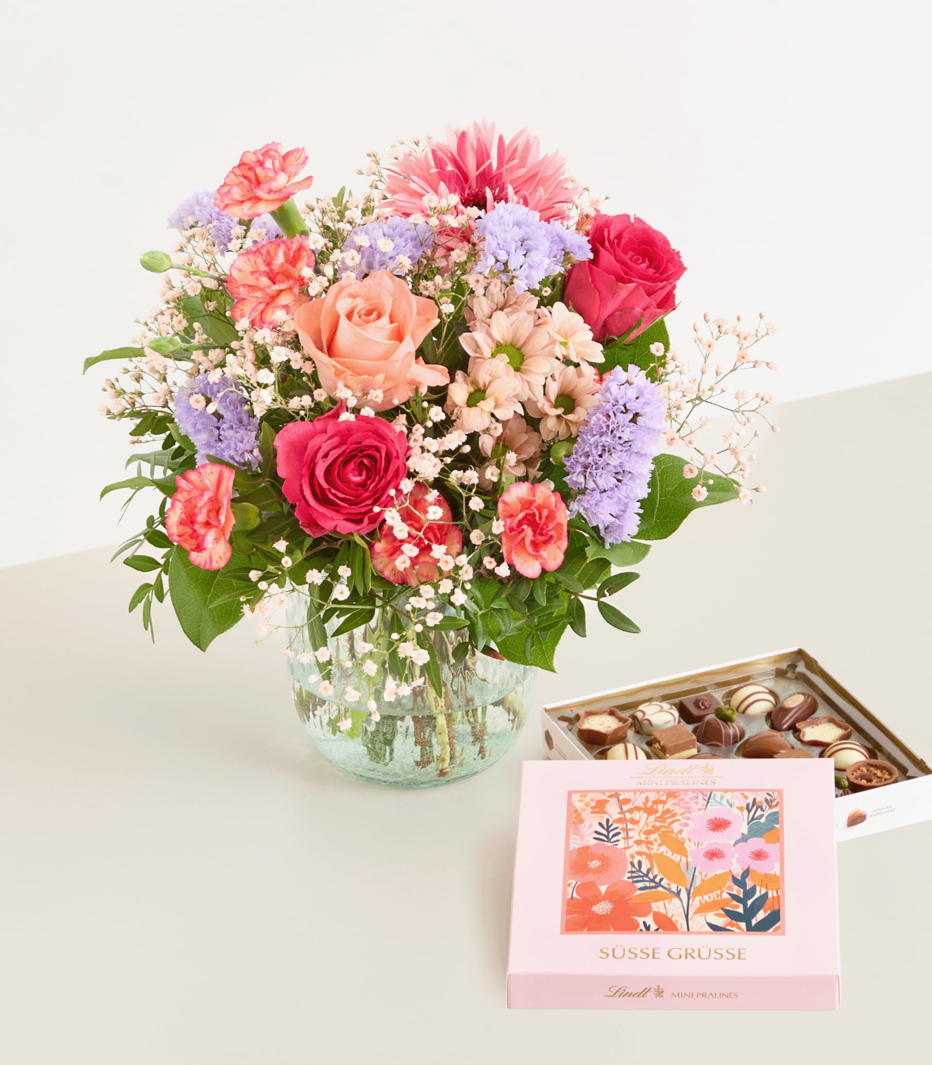 Frühling mit Lindt Pralinés Süße Grüße 100g