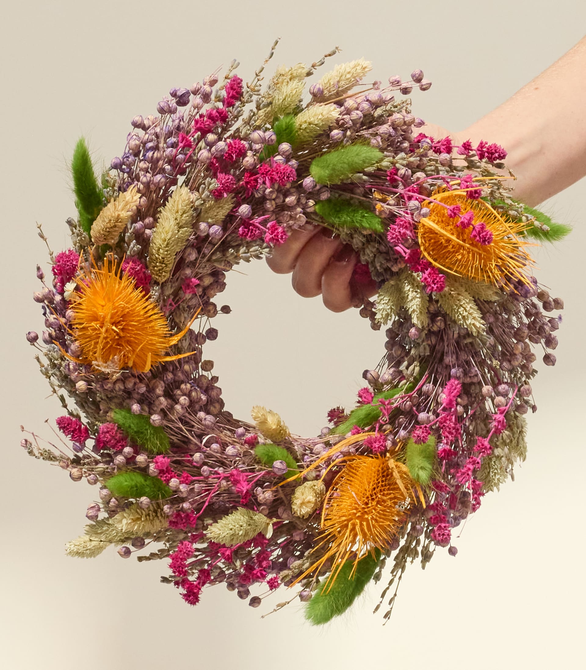 Trockenblumenkranz Frühlingsgefühle