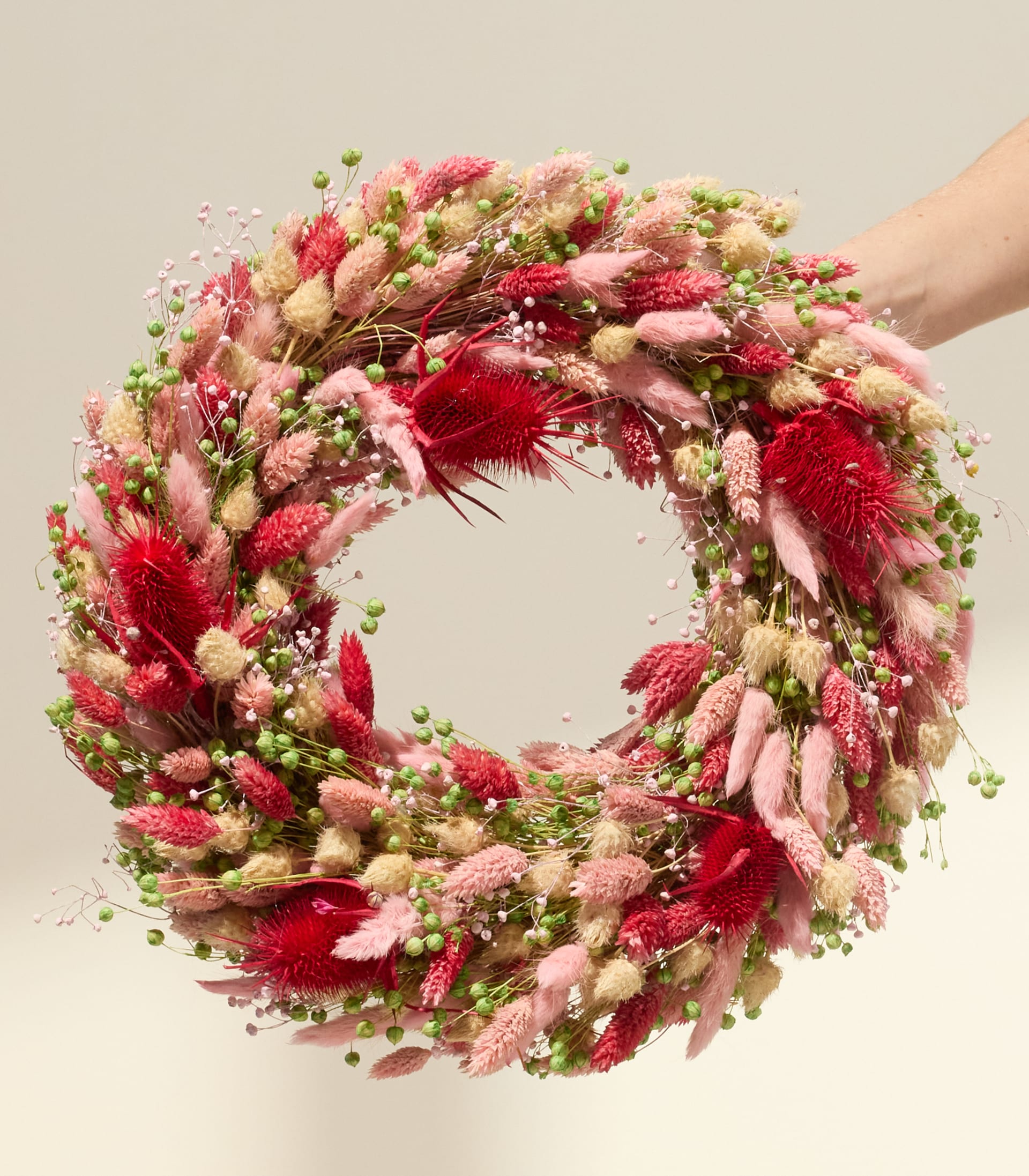 Trockenblumenkranz Amore