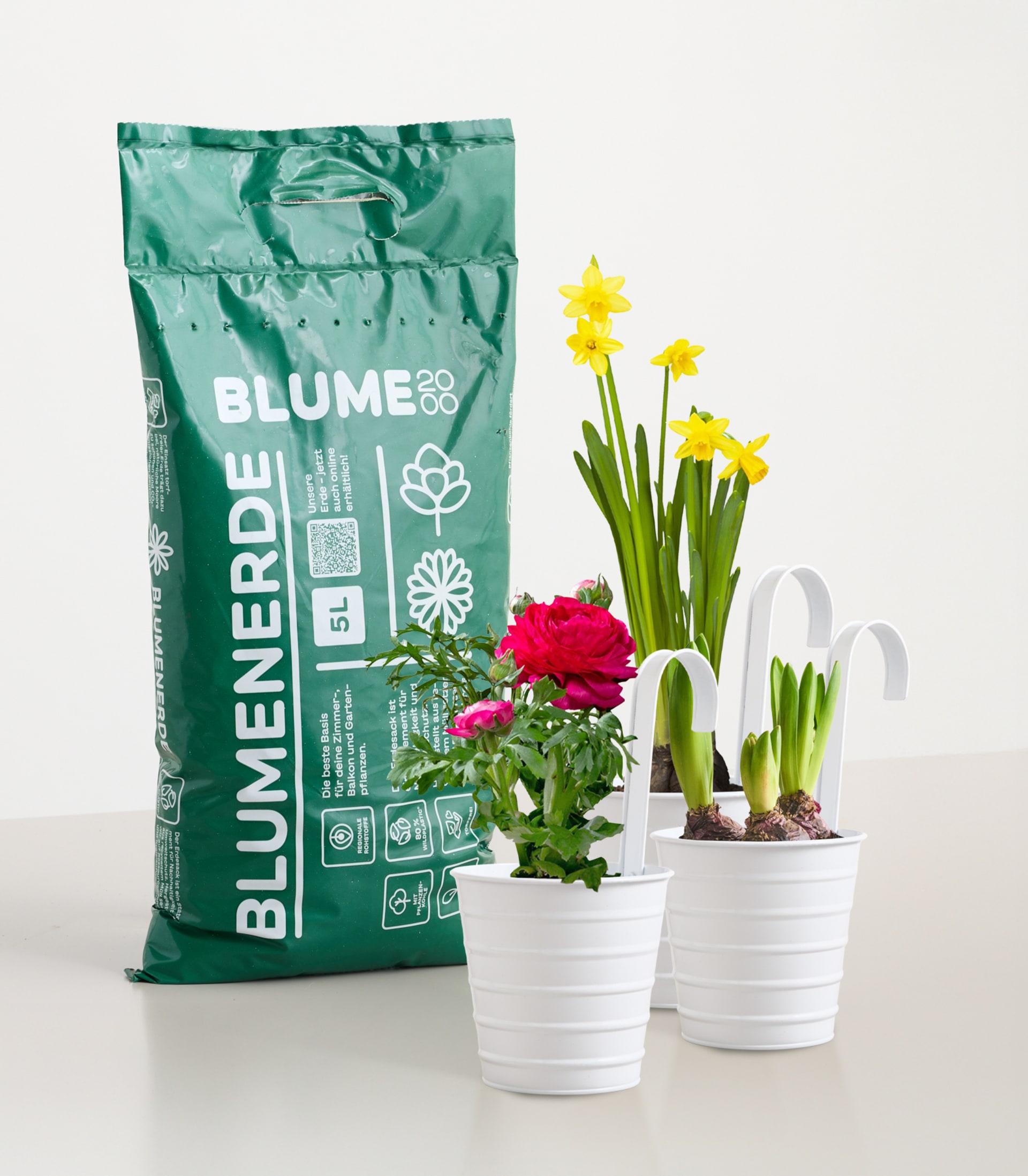 Balkon Set Creme - 7 Stück