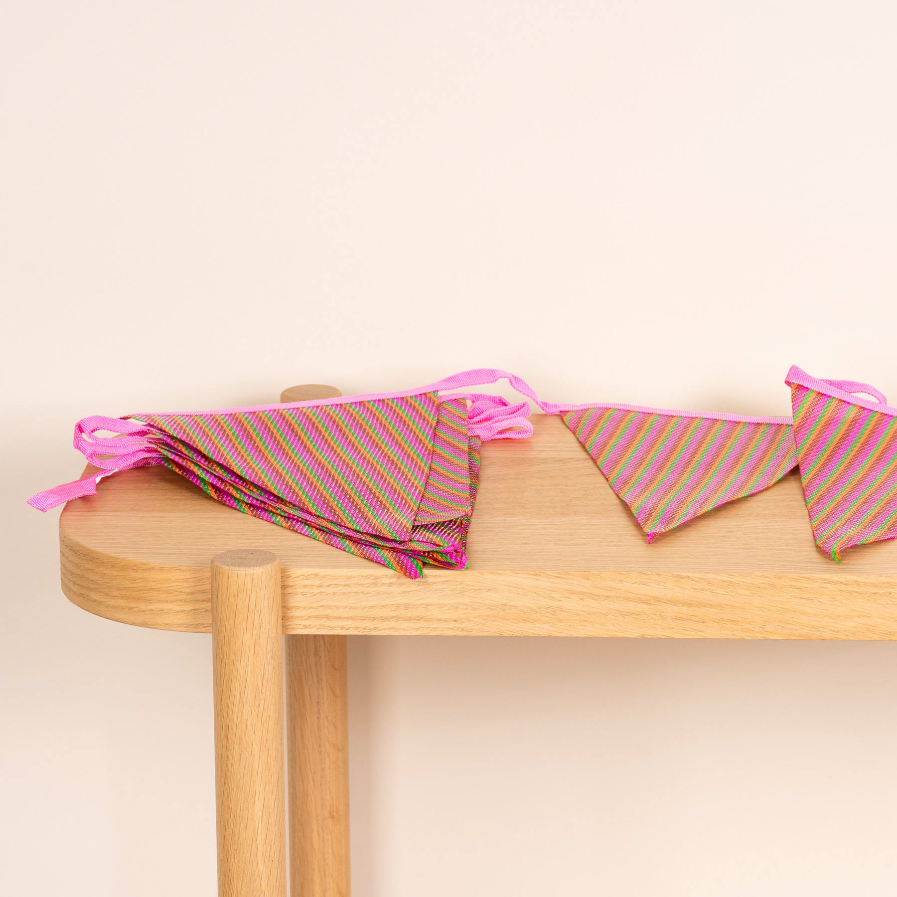Outdoor Girlande Lila/Pink