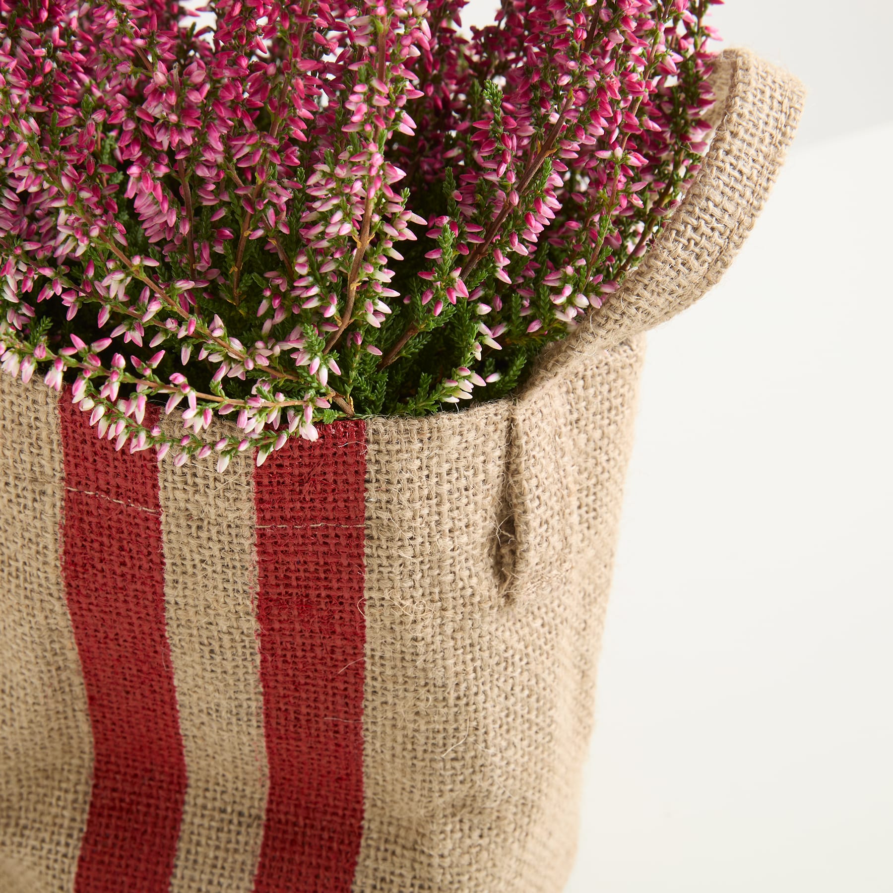 Jute Pflanzsack Rot - 15 cm