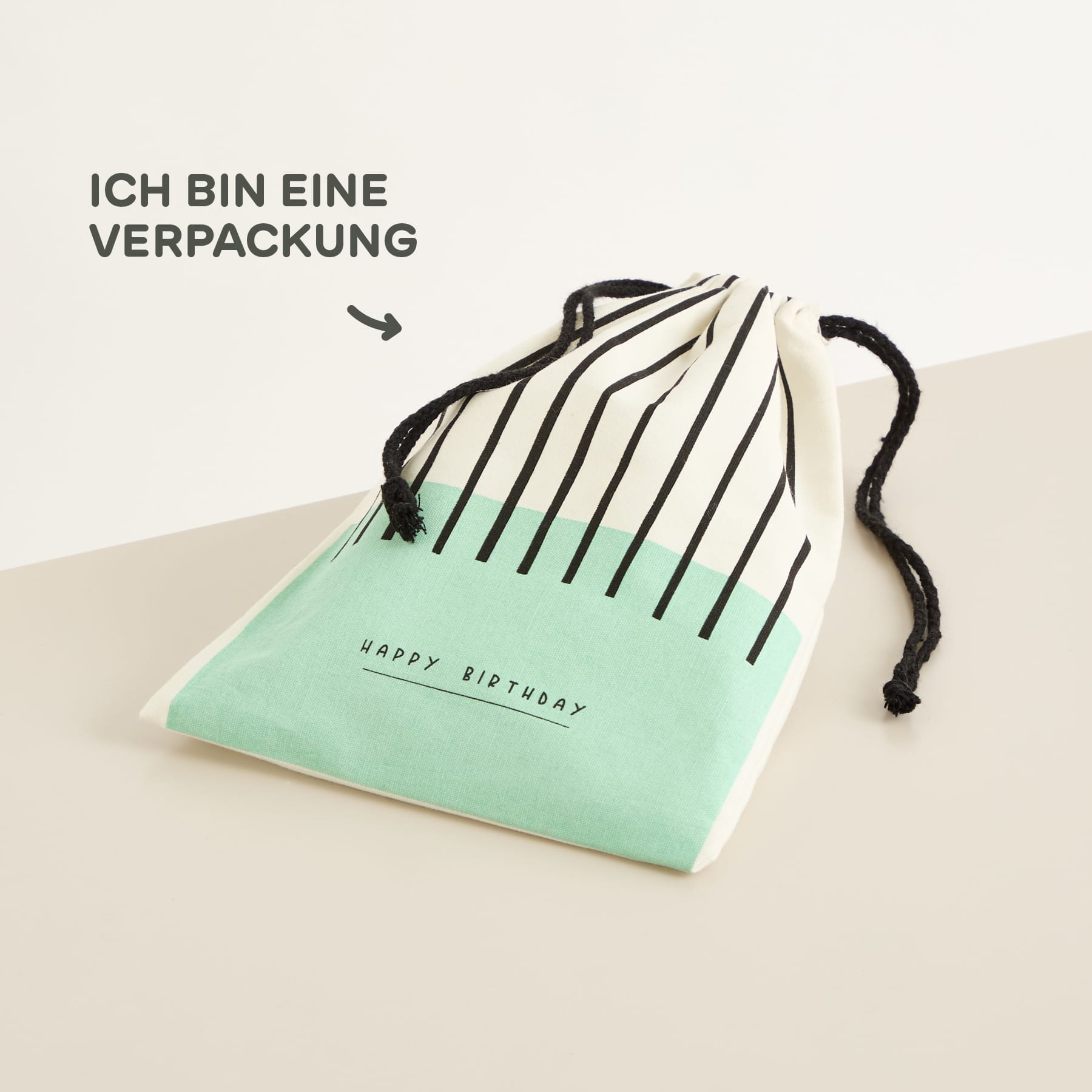 Geschenkbeutel Happy Birthday