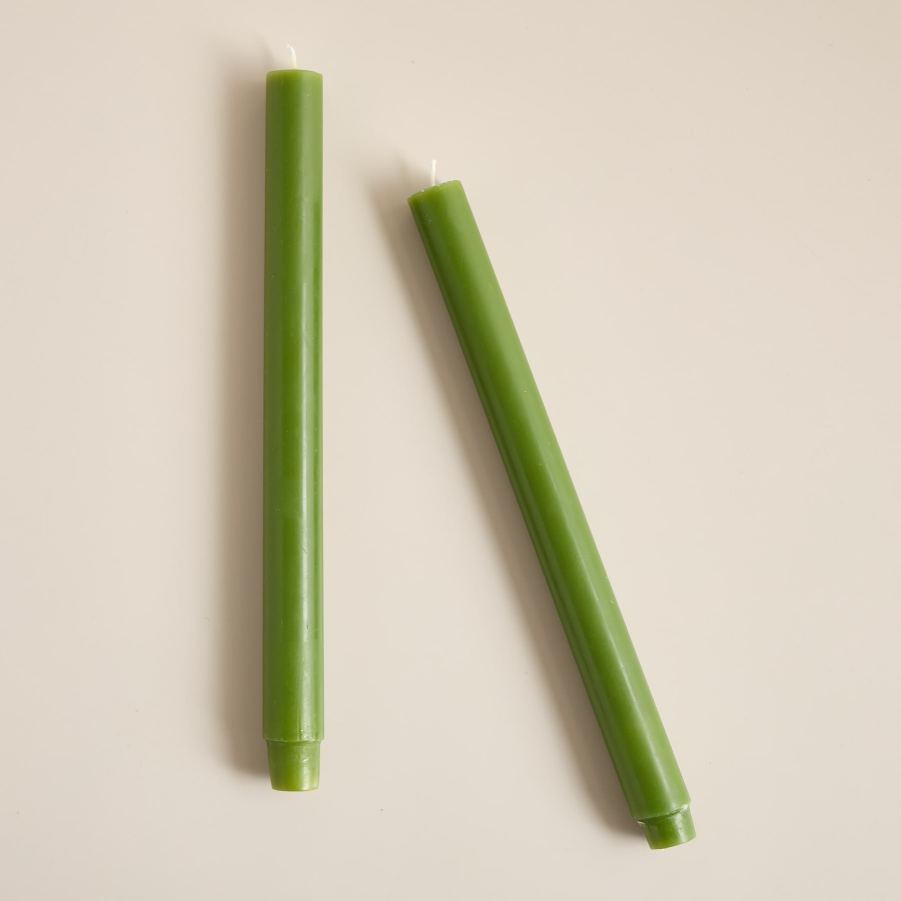 Stabkerze Grün 2er-Set