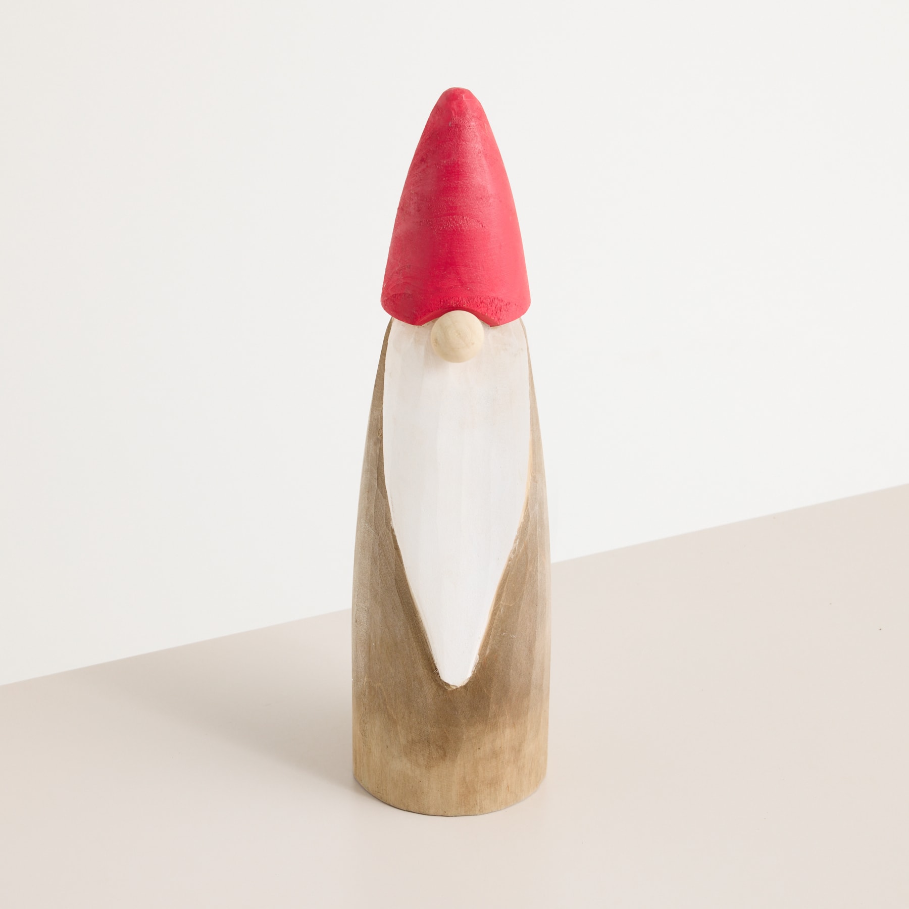 Holz Wichtel Natur Rot