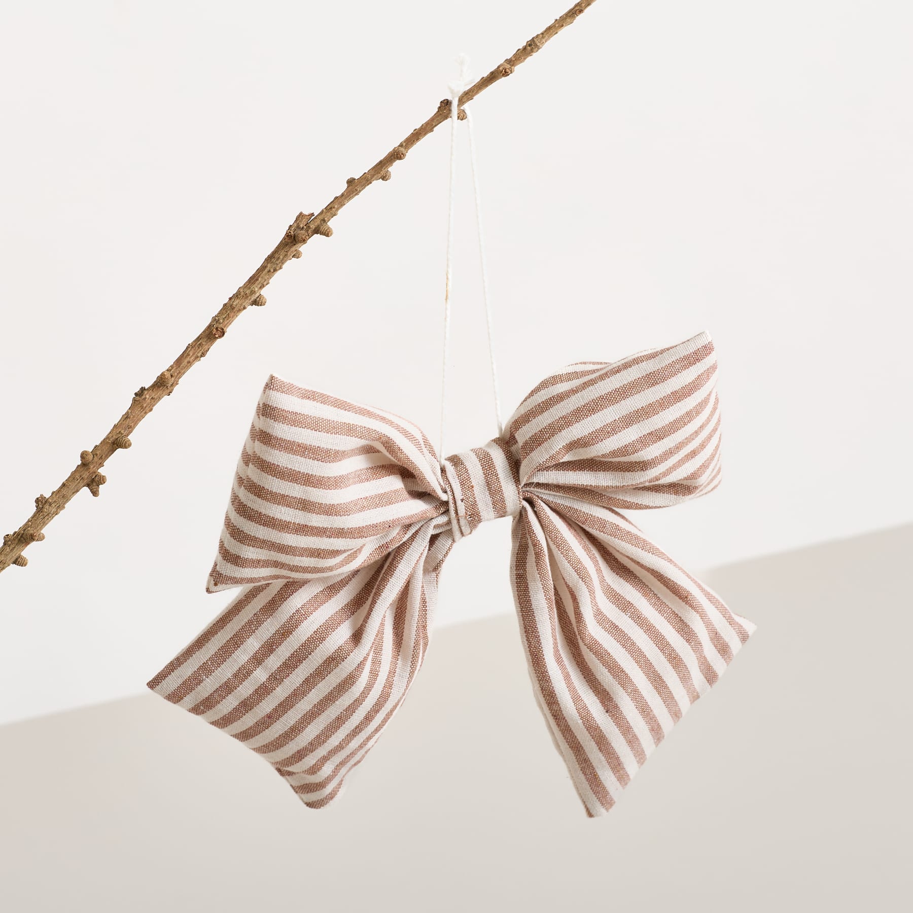 Deko Stoffschleife Natur