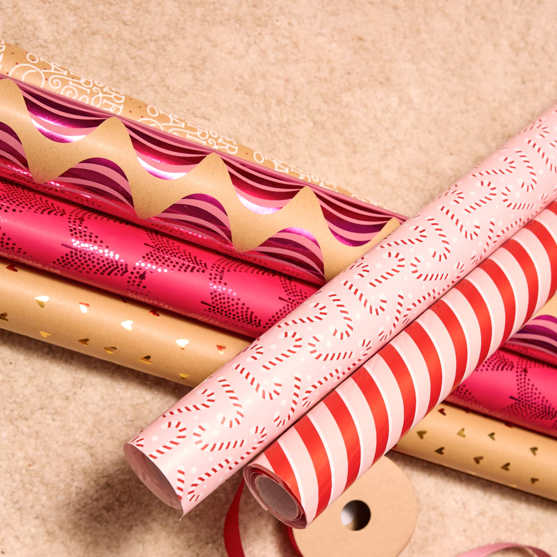 Geschenkpapier Musterdesign Tannenbaum