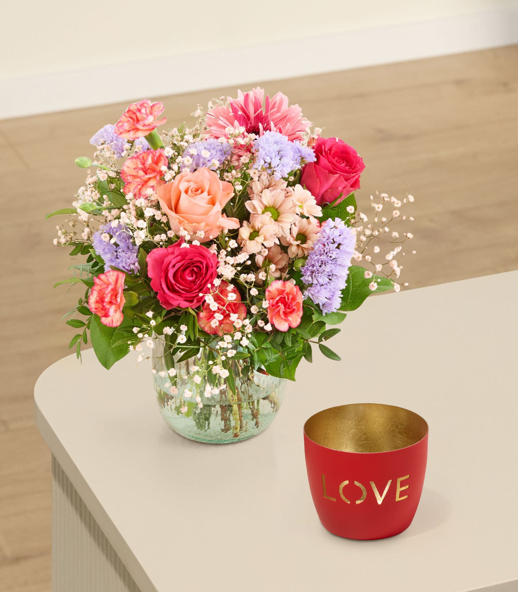 Beste Mama mit Windlicht Love