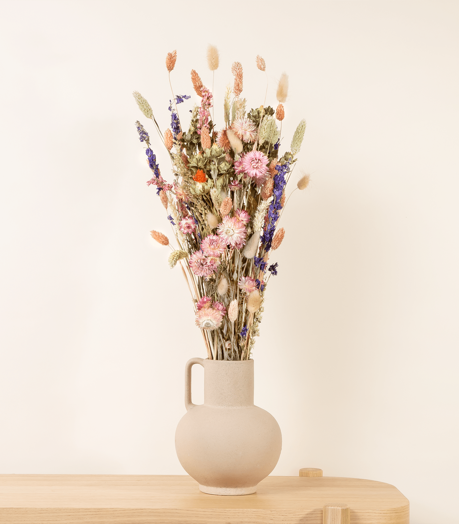 Trockenblumenstrauß Pastel Wildmix 