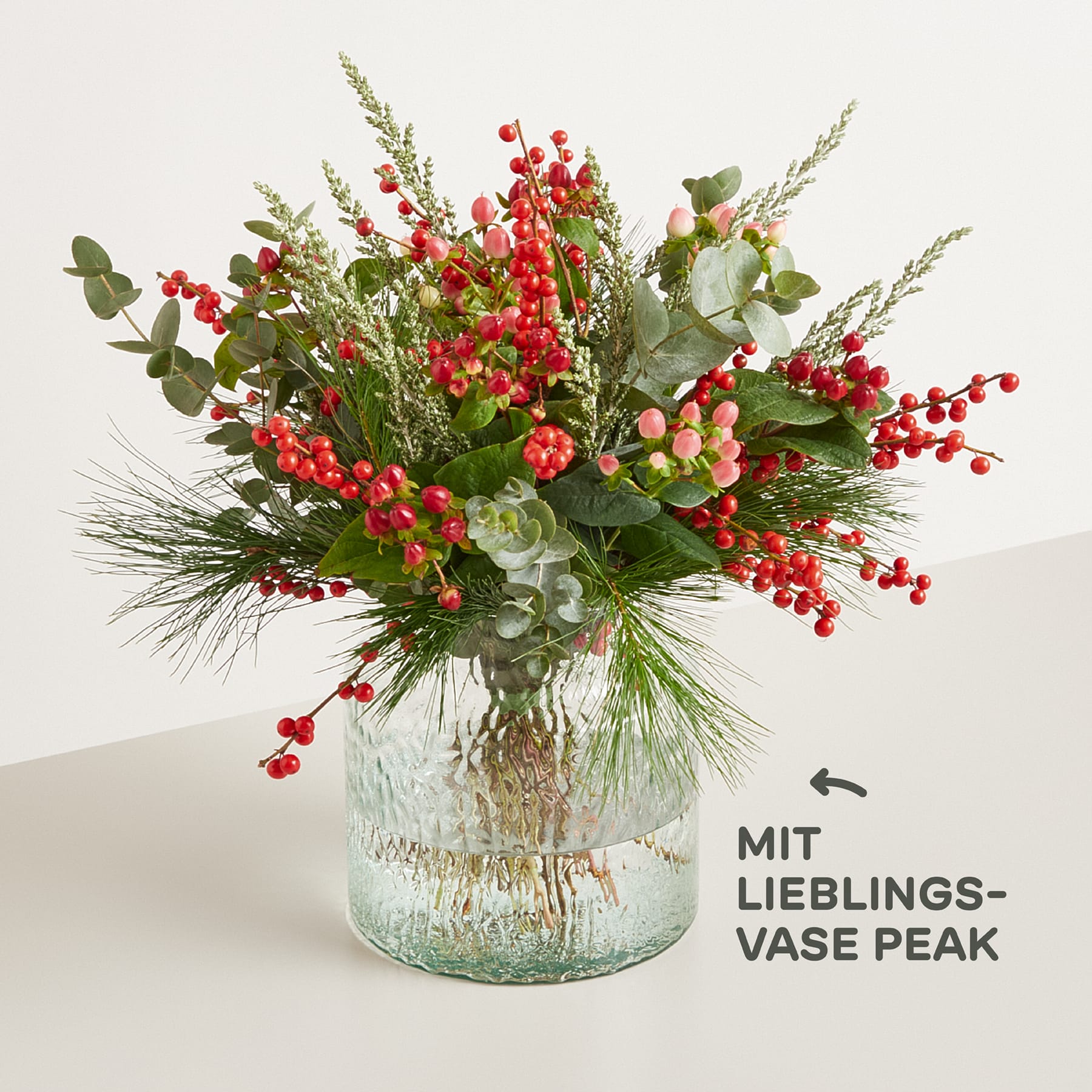 Wintertraum mit Lieblingsvase Peak