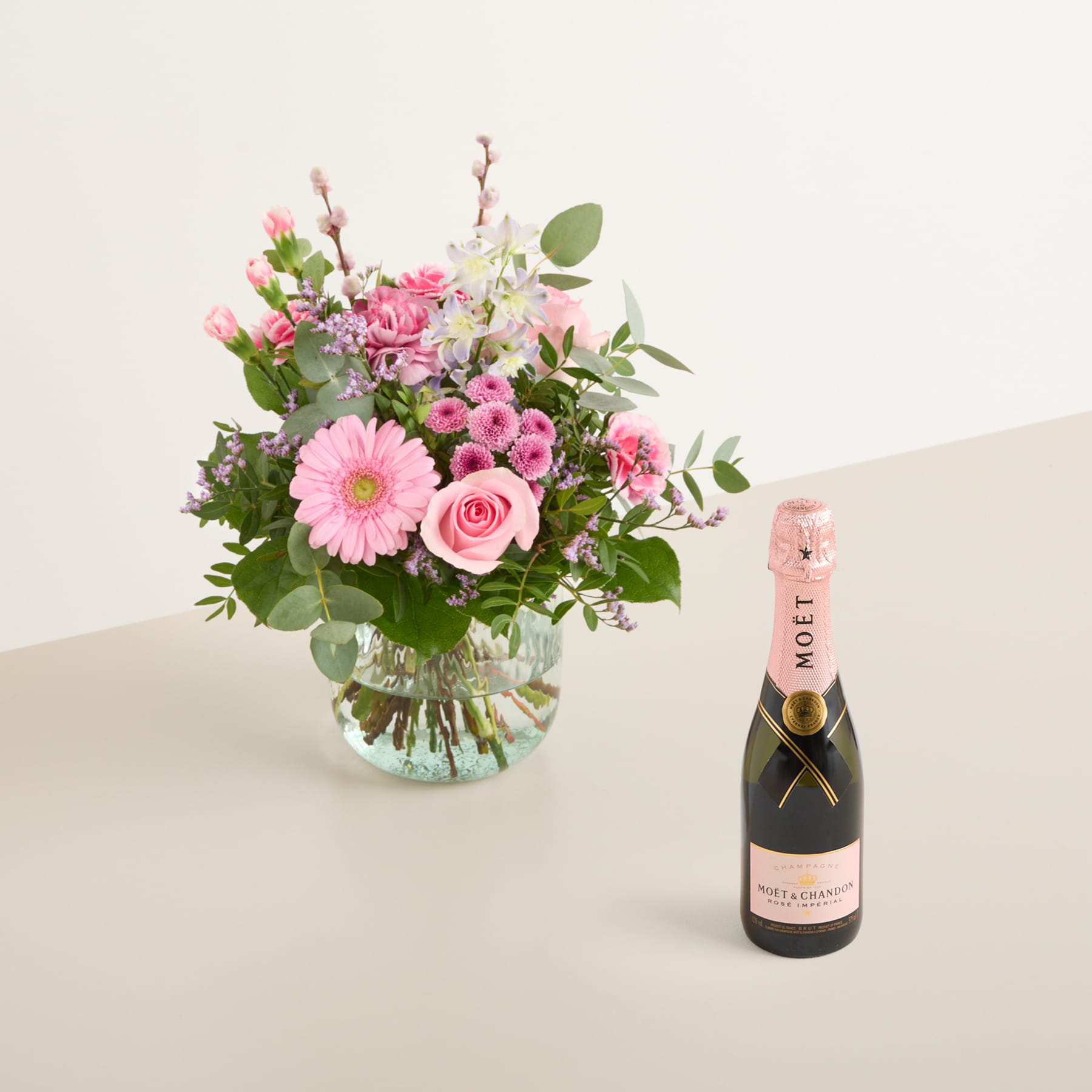 Kleiner Gruß mit Moet & Chandon Imperial Rosé 375 ml