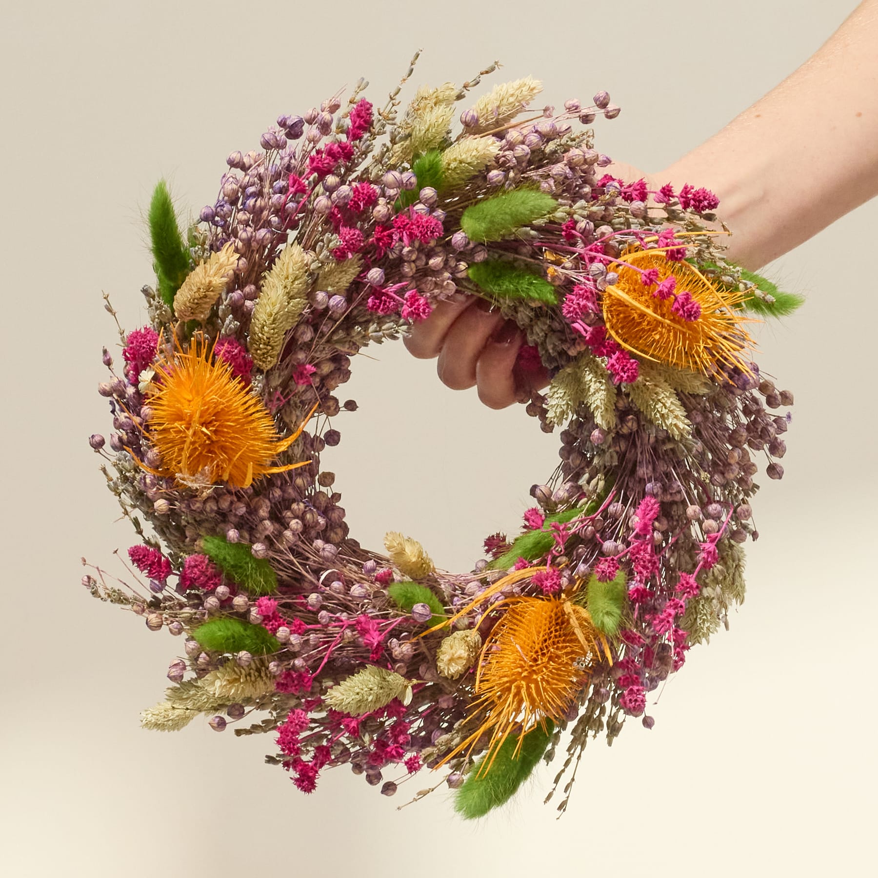 Trockenblumenkranz Frühlingsgefühle