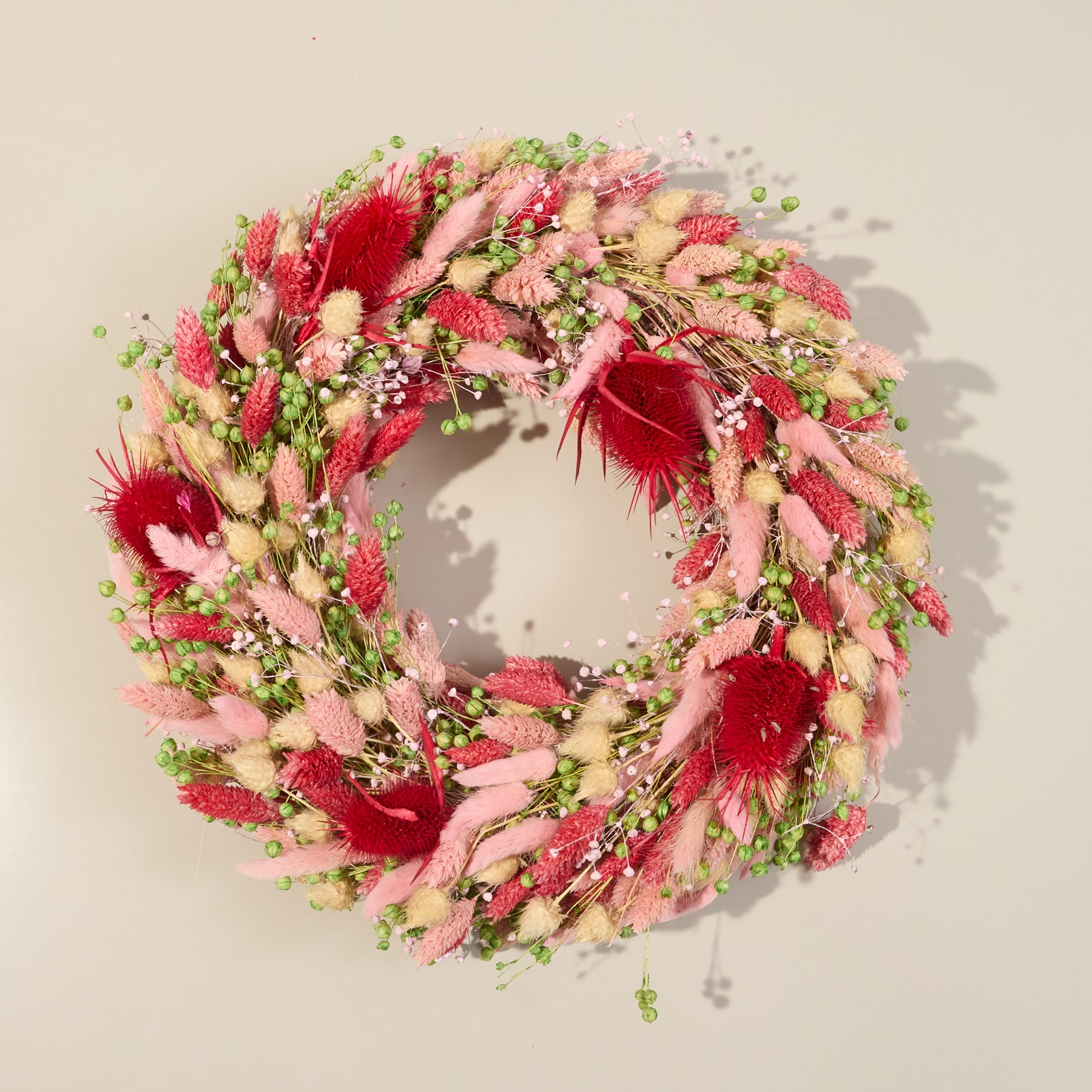 Trockenblumenkranz Amore