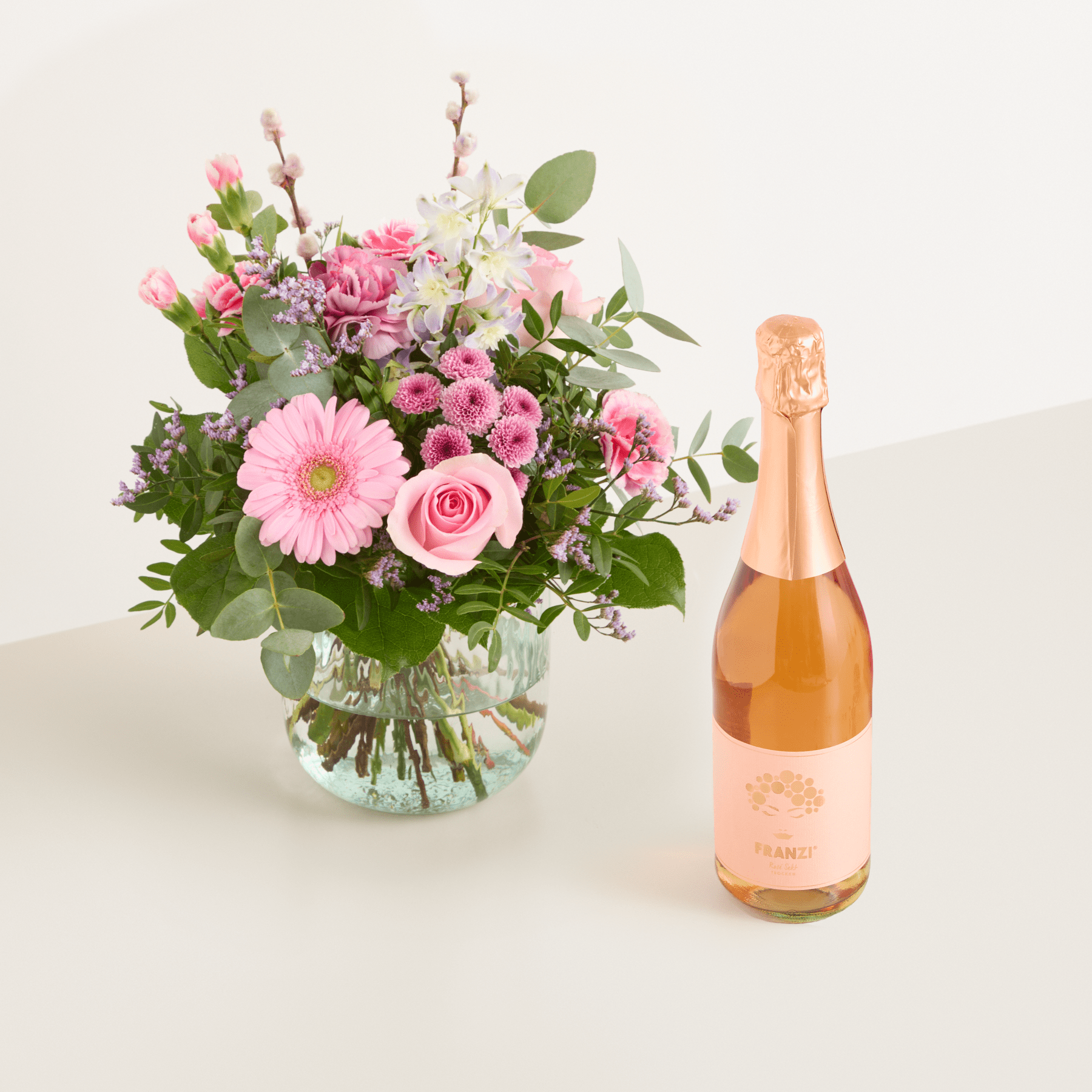 Kleiner Gruß mit Franzi Sekt Rosé 0,75l