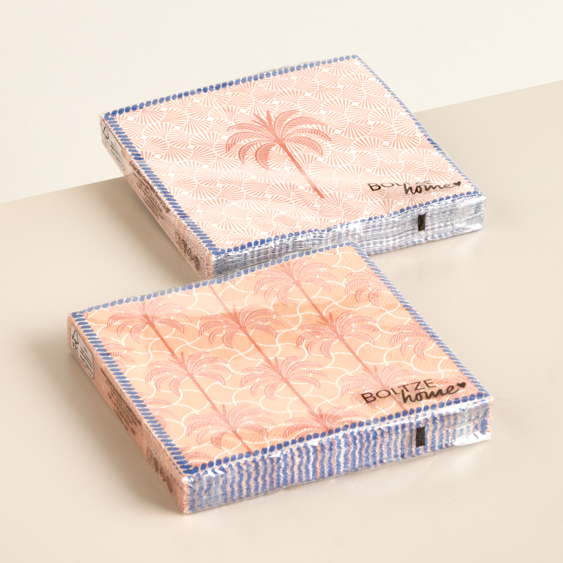 Caspari Papierservietten Mit Blumen-Eier-Design, 15 Stück – Dreilagig, In Deutschland Gedruckt
