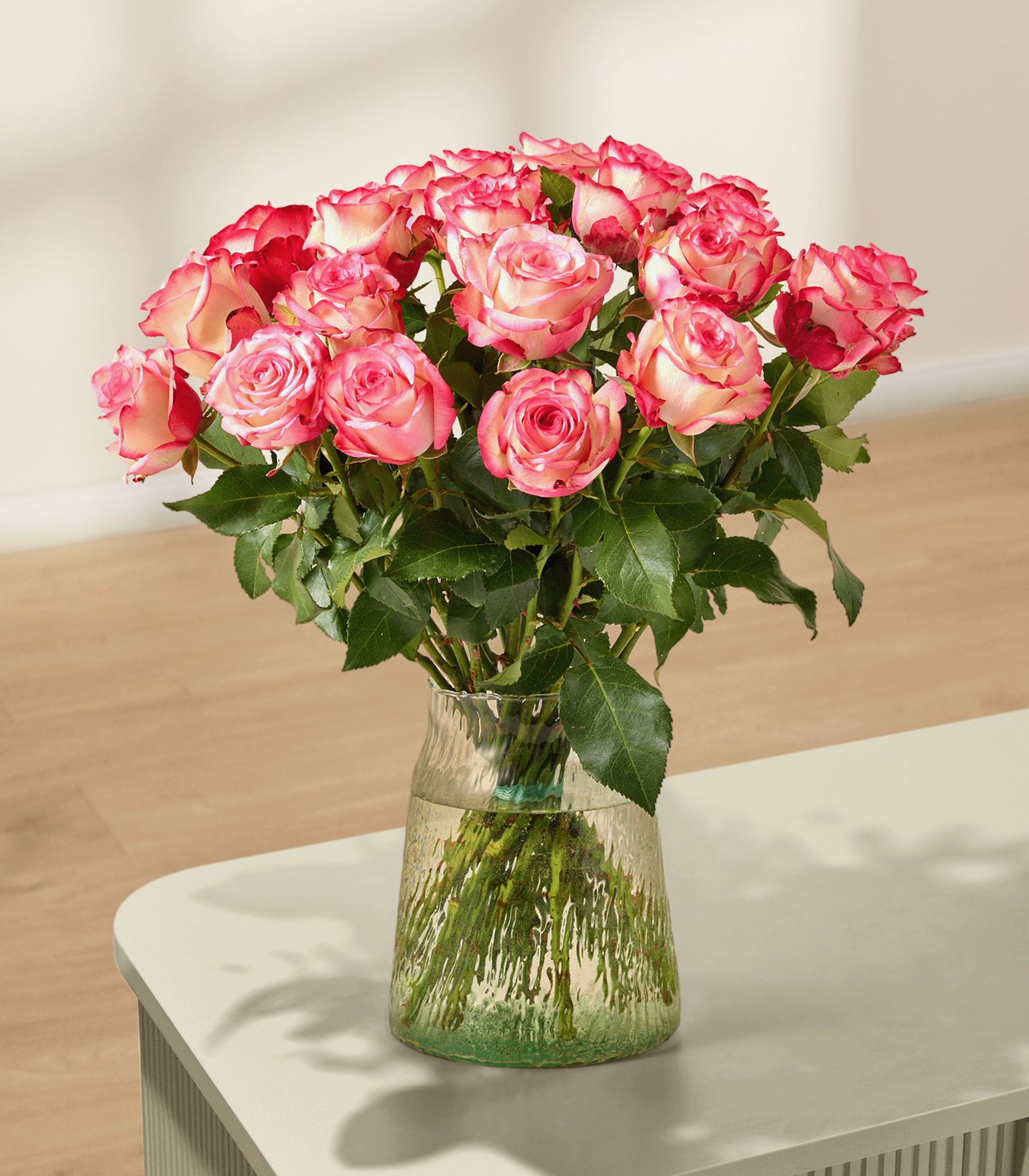 Zweifarbige Rosen 'Paloma' - 20 Stiele