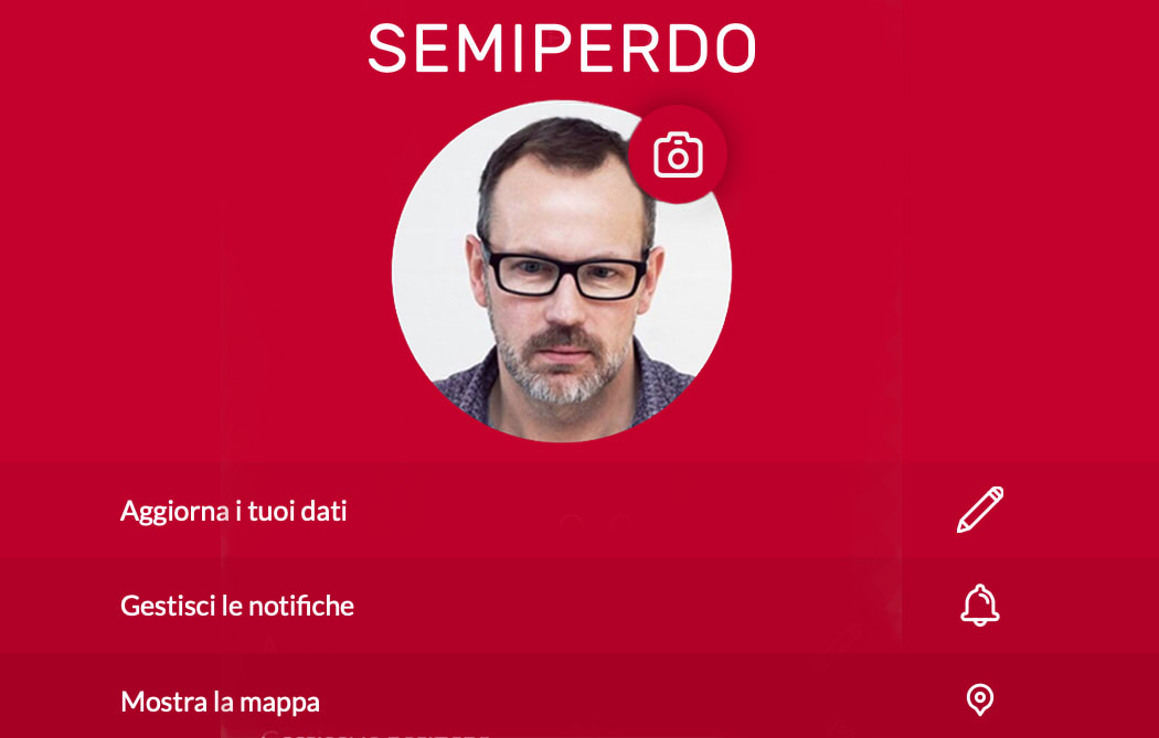 Area personale Semiperdo