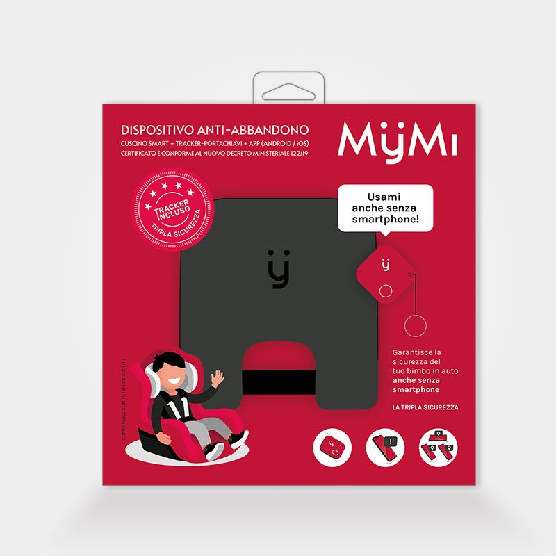 MyMi - dispositivo anti-abbandono bimbi in auto - kit rivenditori