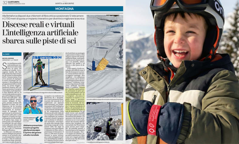 Skiing into the future: AI arrives on Monte Rosa (with bluon's safety)