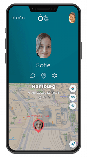 bluon App: interaktive Karte