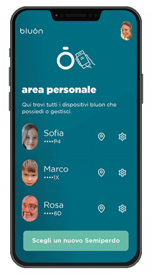 App bluon: dashboard