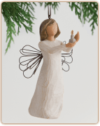 Willow Tree Ornament - Angel of Hope