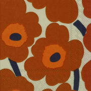 Servietter Marimekko Unikko Terracotta lunsj