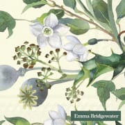 Servietter Winter Flowers kaffe