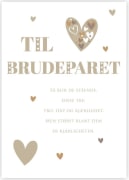 Bryllupskort: Så blir de stående