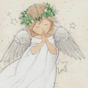 Servietter Praying Angel kaffe